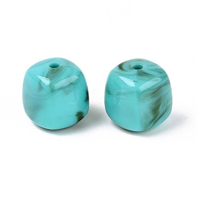 Opaque Acrylic Beads OACR-ZX006-33Q-1