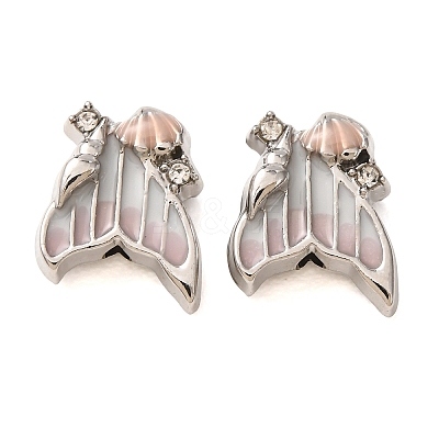 Alloy Enamel Pendants RB-CBAC8D9-04P-01-1