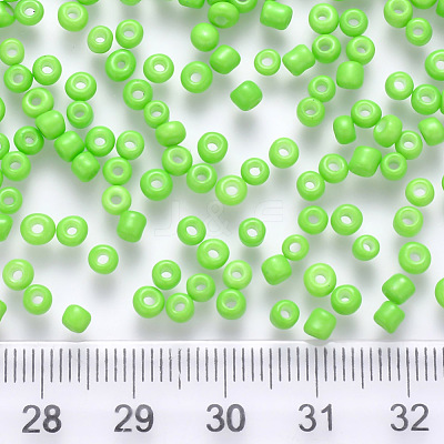 12/0 Baking Paint Glass Round Seed Beads SEED-S036-01A-16-1