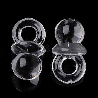 Transparent Acrylic Pendants TACR-R16-9-1