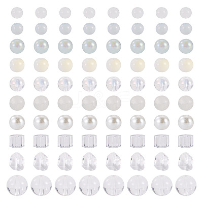 80G Transparent Glass Beads DGLA-TA0001-47A-1