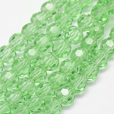 Glass Beads Strands X-EGLA-J042-8mm-01-1