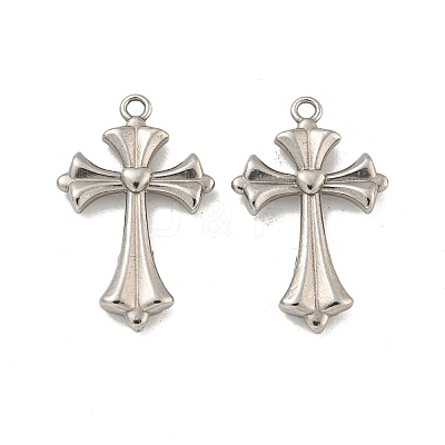 Non-Tarnish 304 Stainless Steel Pendants STAS-O004-01B-P-1