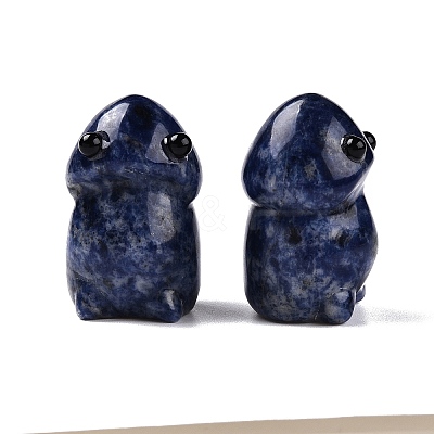 Natural Sodalite Monster Figurines DJEW-N003-01C-1