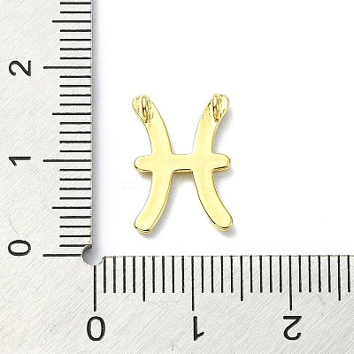 Rack Plating Brass Pendants KK-Q810-04J-G-1