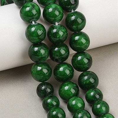 Natural Mashan Jade Graduated Beads Strands GG-CBA2AE1-A08-A-1