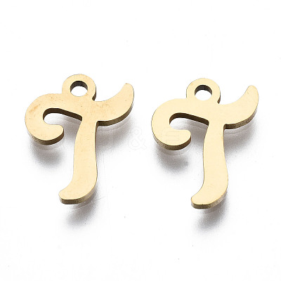 201 Stainless Steel Charms STAS-T044-217G-T-1