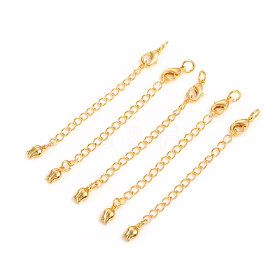 Brass Chain Extender X-KK-L155-28G-1