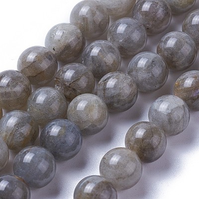 Natural Labradorite Beads Strands G-F627-10-D-1