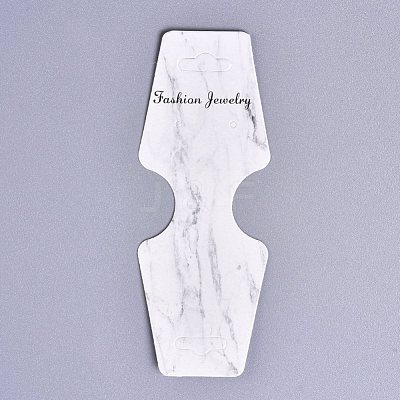 Cardboard Fold Over Paper Display Hanging Cards CDIS-E007-10-1