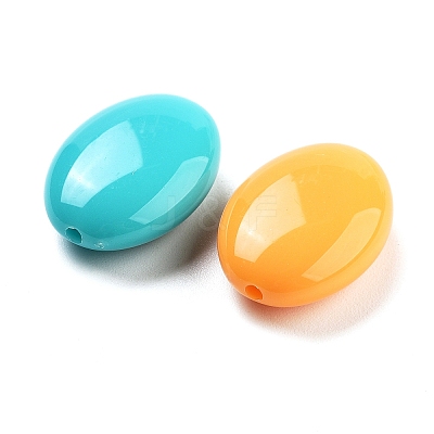 Spray Painter Acrylic Beads X-OACR-S136-09-1
