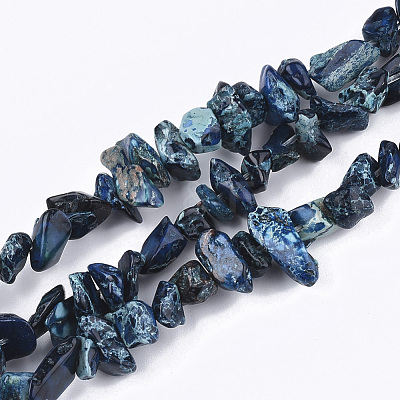 Natural Imperial Jasper Beads Strands G-S355-06B-1