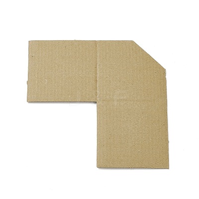 (Defective Closeout Sale: Yellowing) Safety Kraft Paper Photo Album Corner Protector LS-TOOL-XCP0001-65-1