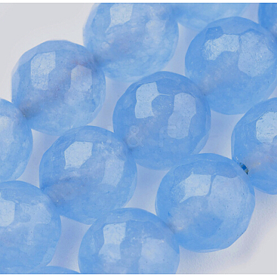 Natural Malaysia Jade Beads Strands G-K288-8mm-12-1