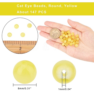 ARRICRAF Cat Eye Beads CE-AR0001-A08-1