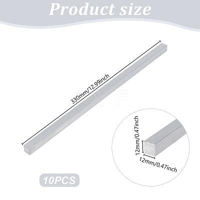 Aluminium Bar DIY-WH0504-378-1