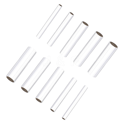 304 Stainless Steel Tube Beads STAS-UN0014-57S-1