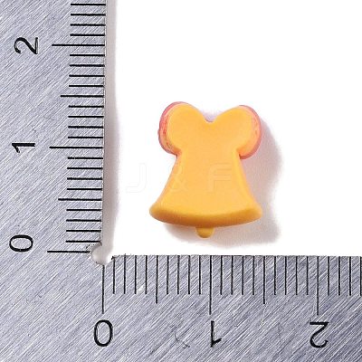 Opaque Christmas Theme Resin Cabochons LS-RESI-H162-06G-1