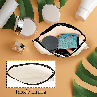 Polycotton Canvas Stroage Bags ABAG-WH0029-065-1