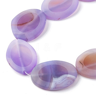 Natural Agate Beads Strands G-P570-B03-01-1
