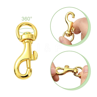 12Pcs 6 Styles Alloy Swivel Clasps FIND-CJ0004-19-1