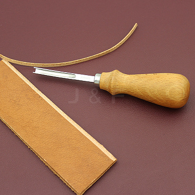 Stainless Steel Leather Edge Beveler Skiving PURS-PW0003-013B-1