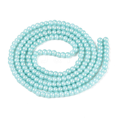 Baking Paint Glass Pearl Beads Strands LS-DGLA-ZX001-05B-11-1