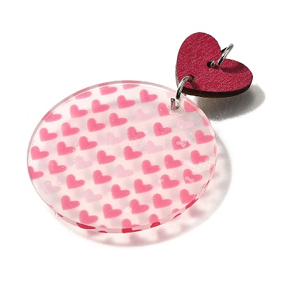 Printed Acrylic Pendants FIND-B045-21A-1