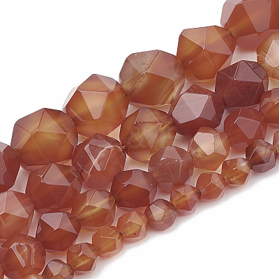Natural Carnelian Beads Strands X-G-S332-6mm-005-1