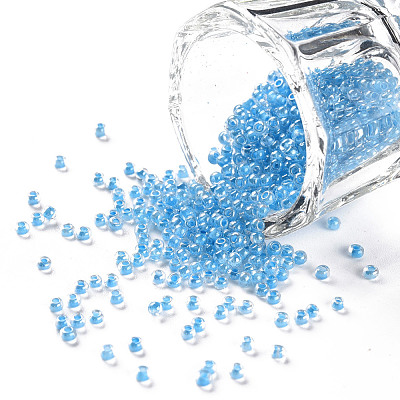 11/0 FGB Grade A Transparent Glass Seed Beads X-SEED-N001-F-256-1