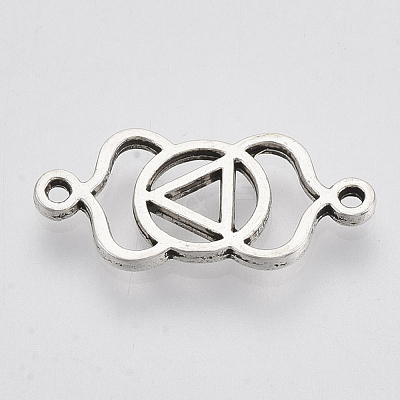 Tibetan Style Alloy Links connectors X-TIBEP-S319-050F-RS-1