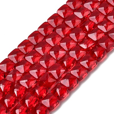 Transparent Glass Beads Strands GLAA-L050-A16-1