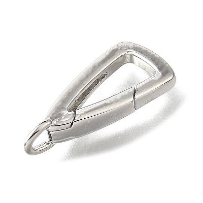 Brass Spring Gate Rings KK-V007-15P-1