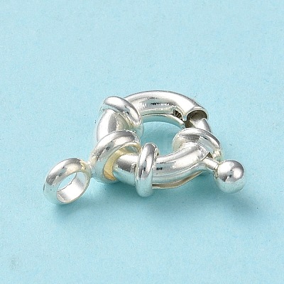 Eco-friendly Brass Spring Ring Clasps KK-D082-02S-A-1