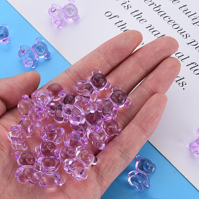Transparent Acrylic Beads MACR-S373-80-B03-1