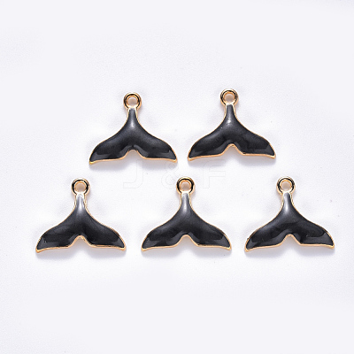 Alloy Enamel Pendants ENAM-S121-060E-1