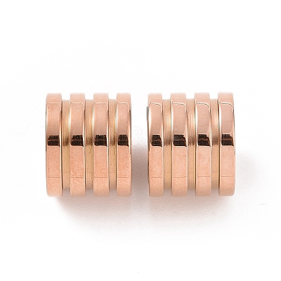 Ion Plating(IP) 304 Stainless Steel Beads STAS-G164-06RG-1