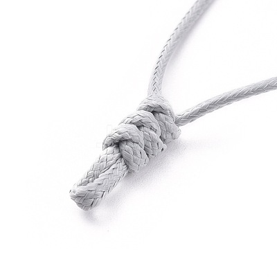 Adjustable Korean Waxed Polyester Cord Necklace Making AJEW-JB00510-03-1