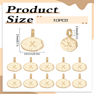 10Pcs Alloy Pendants FIND-LP0003-36X-1