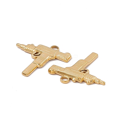 Ion Plating(IP) 304 Stainless Steel Pendants STAS-B031-23G-1