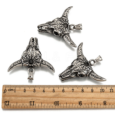 316 Surgical Stainless Steel Big Pendants STAS-E070-29-1