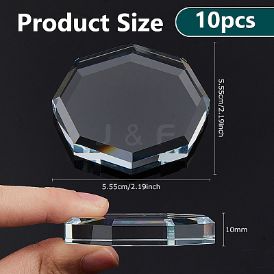 Glass Fabric Pattern Weights AJEW-WH0314-945B-1