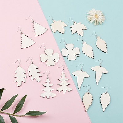 DIY Dangle Earring Making Kits DIY-SC0011-06-1