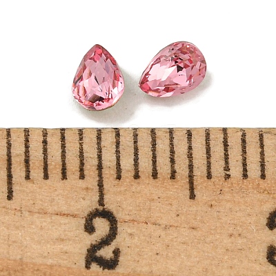 Glass Rhinestone Cabochons RGLA-L029-19B-1