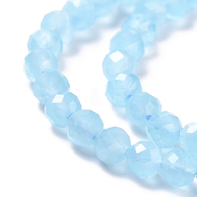 Cat Eye Beads Strands CE-I005-B6-1