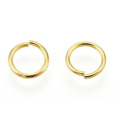 Iron Open Jump Ring IFIN-T019-6mm-G-1