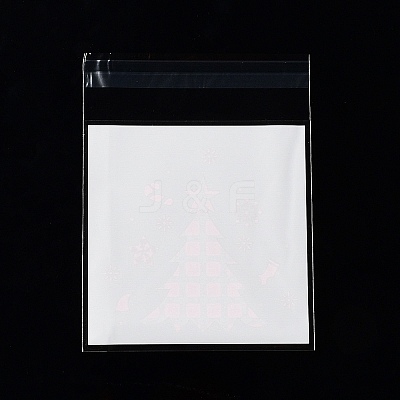 Christams Theme Plastic Bakeware Bag ABAG-F007-04C-1