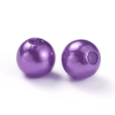 Imitation Pearl Acrylic Beads OACR-X0006-20-6mm-1
