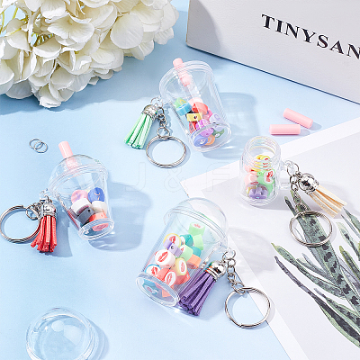 Cup Big Pendant Keychain DIY Making Kit DIY-SC0017-44-1