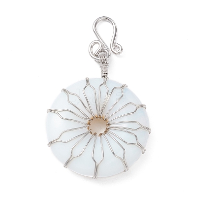 Opalite Big Pendants G-P459-01P-E-1